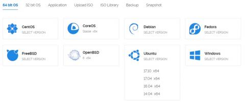 VultrのOS